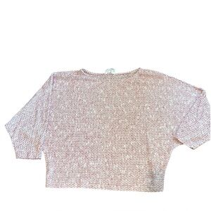 Women's Pink Knit Top